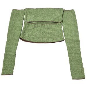 Anna October Elise Top in Green